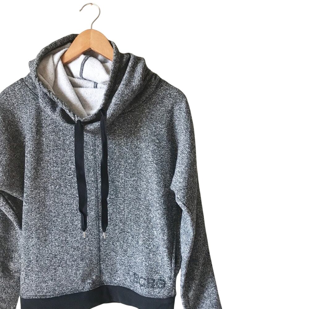 BCBG Max Azria Cowl-Neck Hoodie Size Small